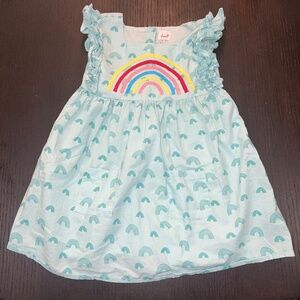 NWOT Cheeni Happy Rainbow Dress
